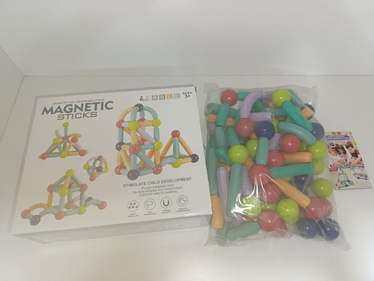 Set De Bloques Magneticos Educativos